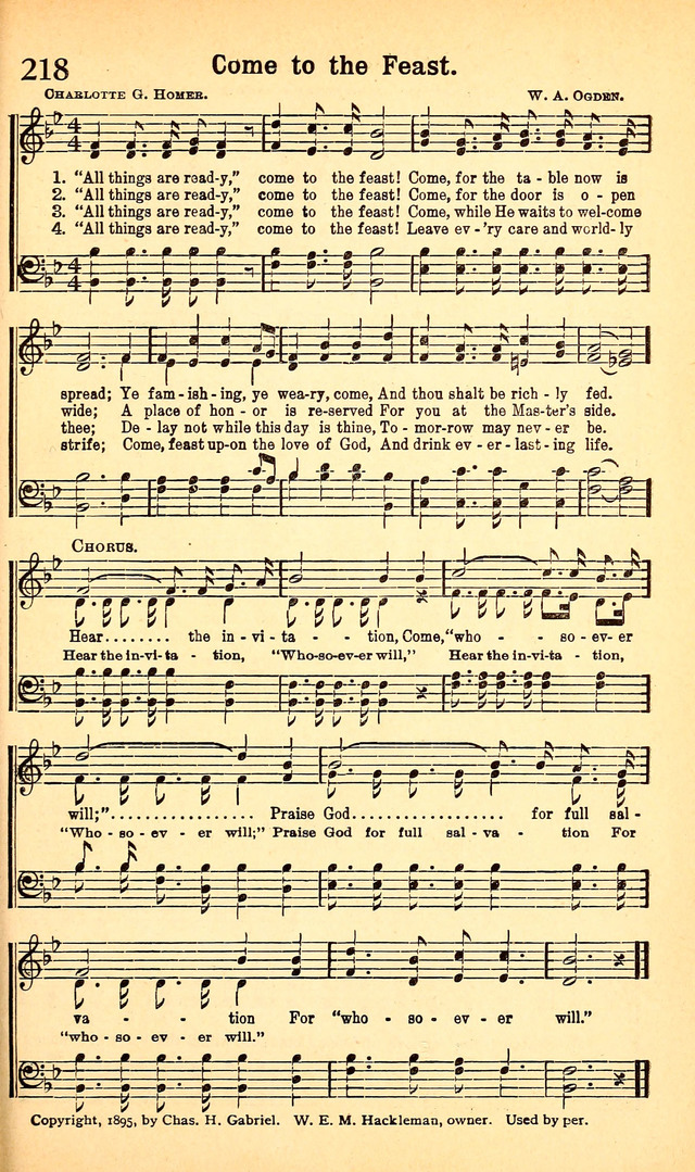 Full Gospel Songs page 222