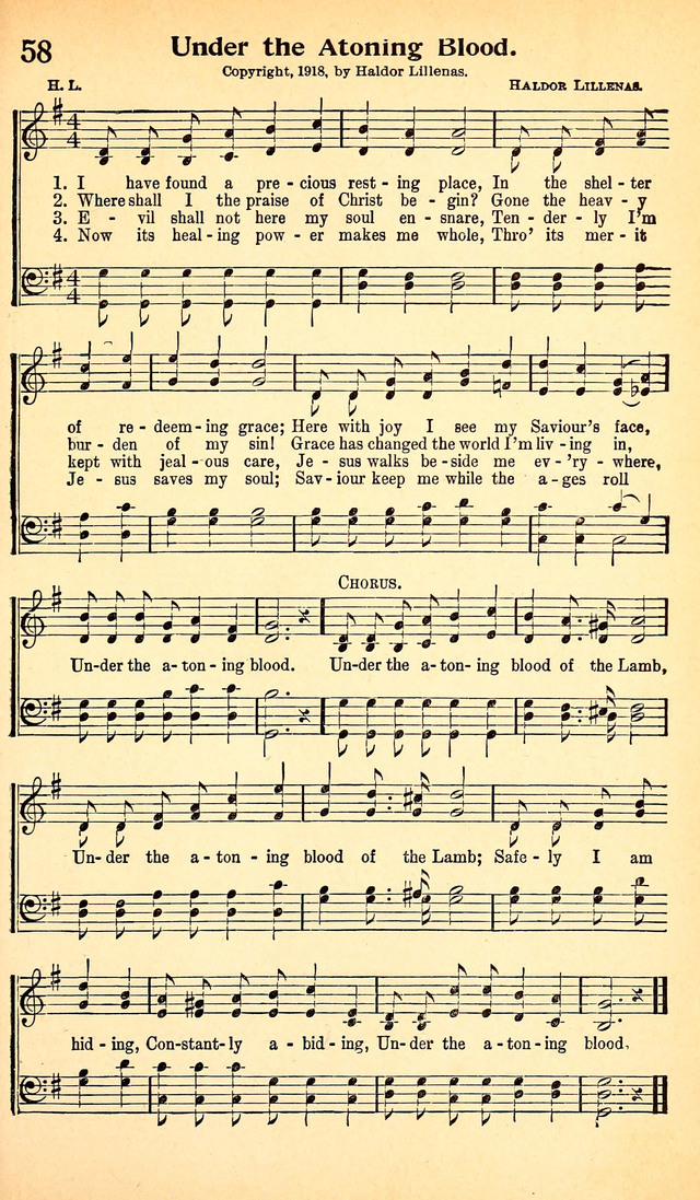 Full Gospel Songs page 58