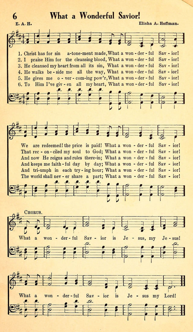 Full Gospel Songs page 6