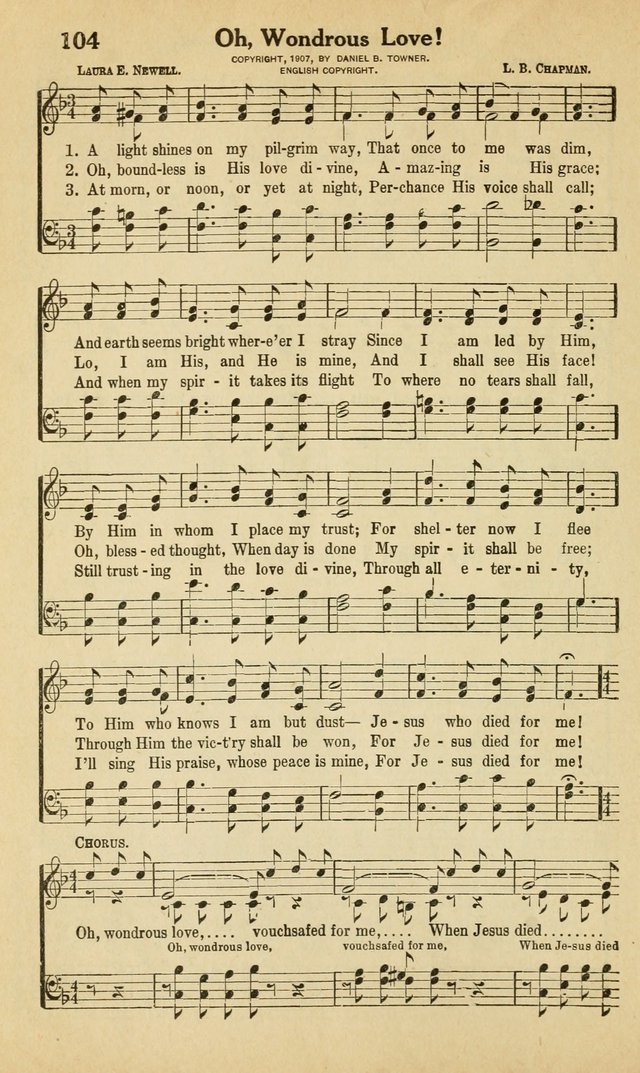 Famous Hymns page 109