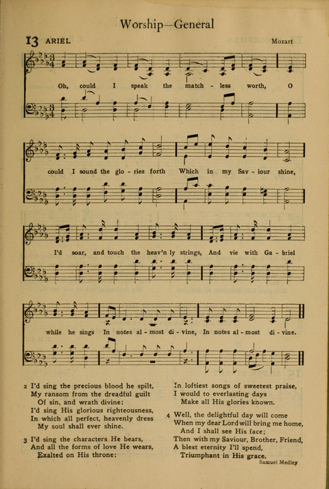 Fellowship Hymns page 13