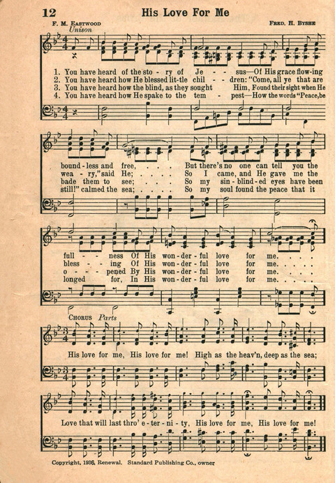 Favorite Hymns page 12