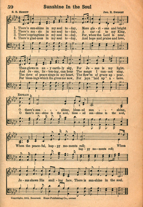 Favorite Hymns page 59