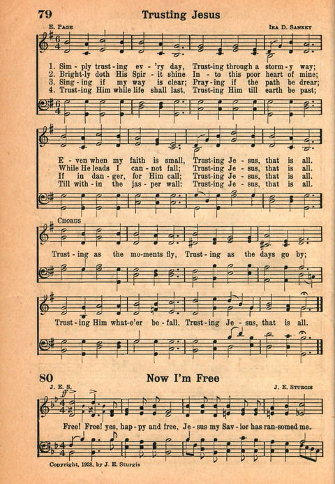 Favorite Hymns page 78