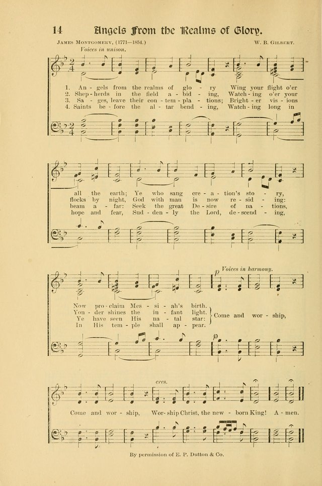 Forms and Hymns for Christmas: for the use of Sunday schools and chruches page 24