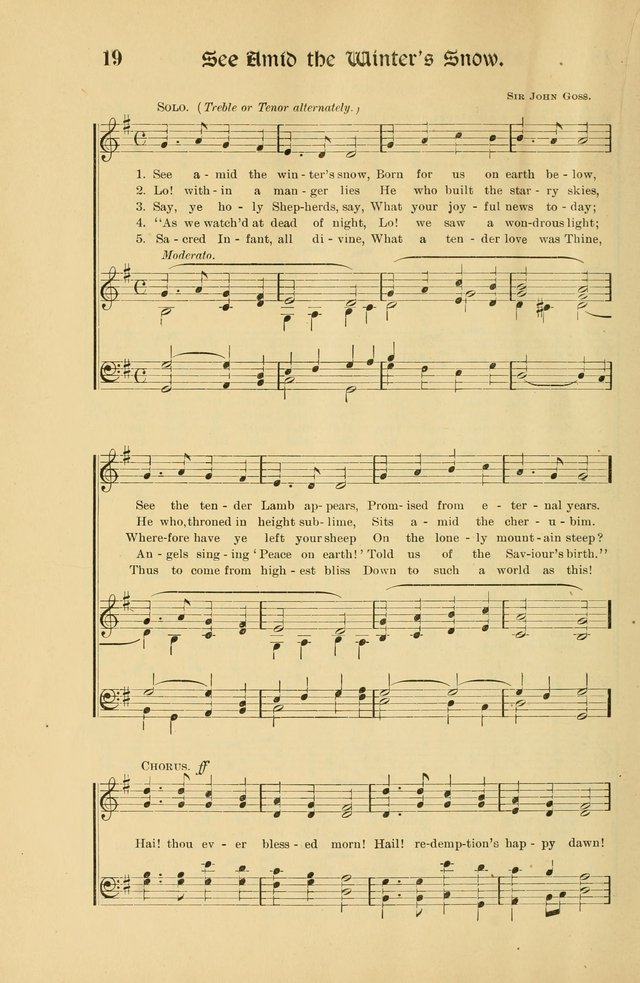 Forms and Hymns for Christmas: for the use of Sunday schools and chruches page 28