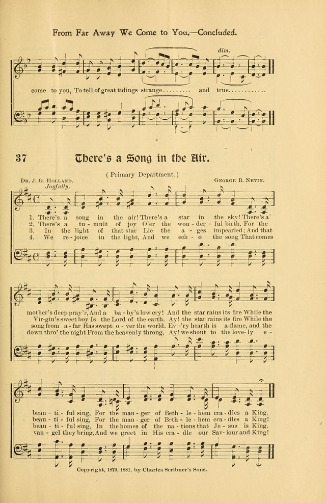 Forms and Hymns for Christmas: for the use of Sunday schools and chruches page 45