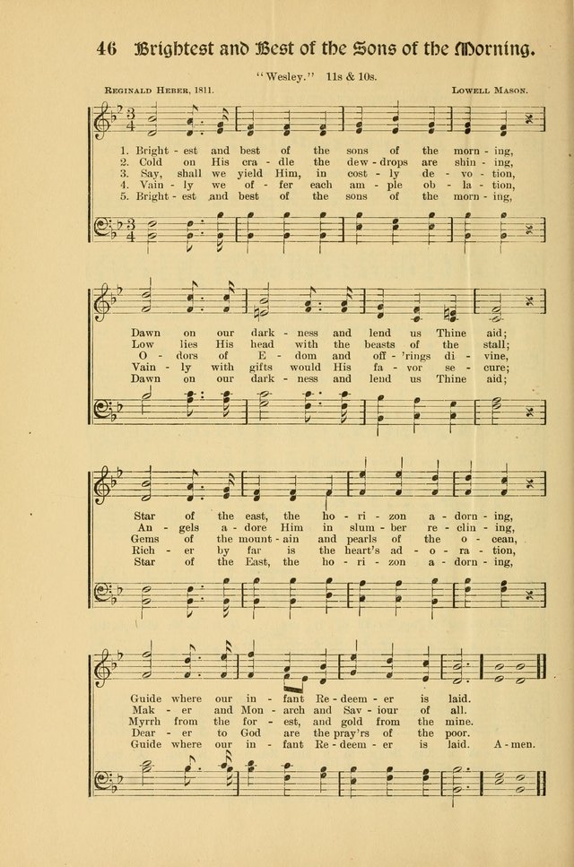 Forms and Hymns for Christmas: for the use of Sunday schools and chruches page 54