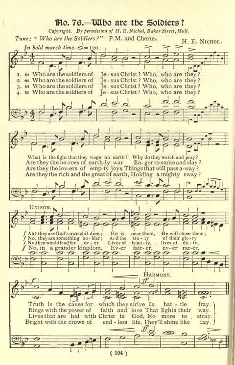 The Fellowship Hymn Book page 104