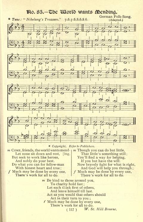 The Fellowship Hymn Book page 117