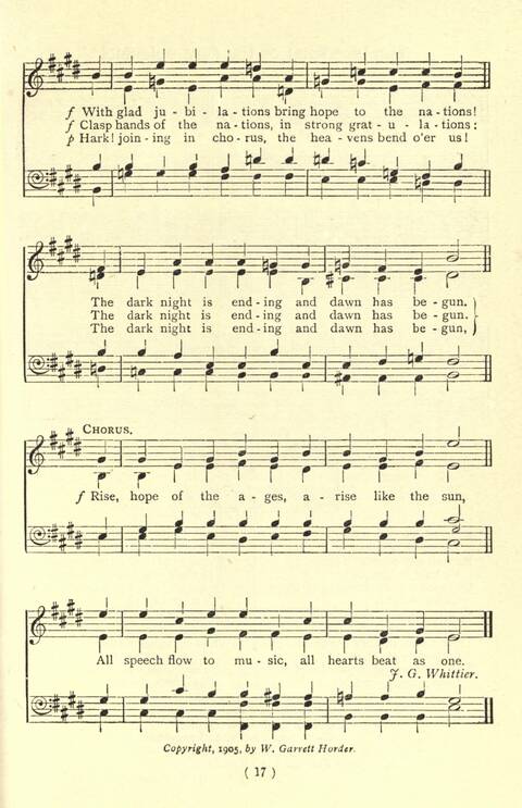 The Fellowship Hymn Book page 17