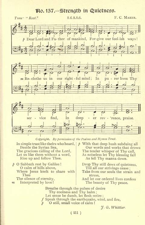 The Fellowship Hymn Book page 211