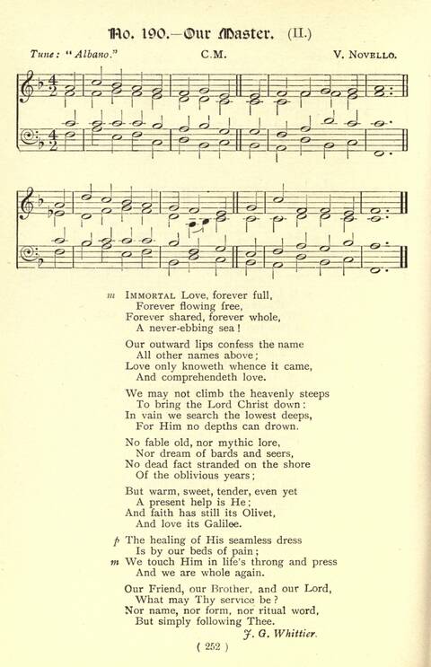 The Fellowship Hymn Book page 252