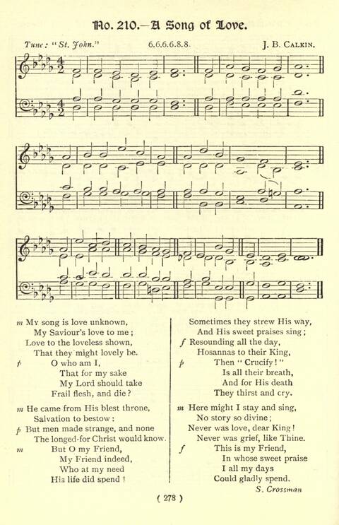 The Fellowship Hymn Book page 278