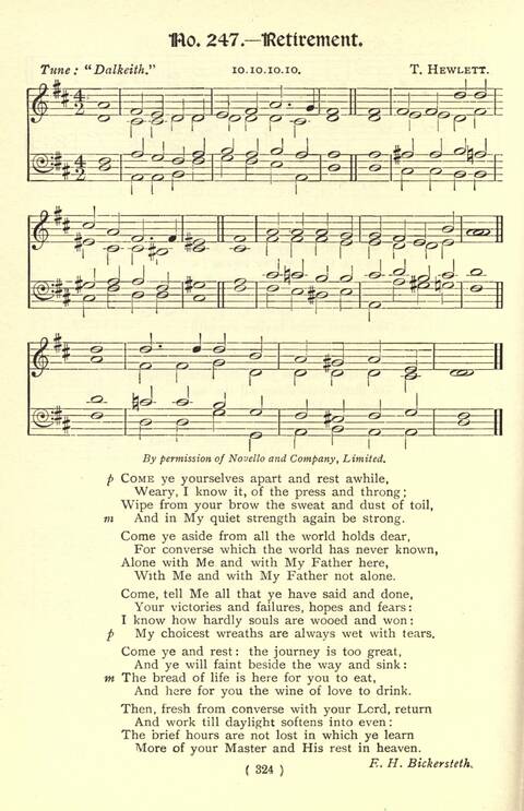 The Fellowship Hymn Book page 324