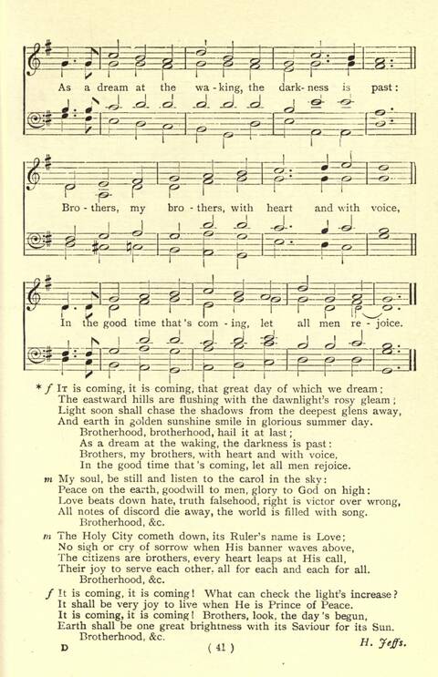 The Fellowship Hymn Book page 41