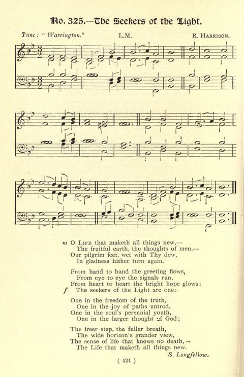 The Fellowship Hymn Book page 424