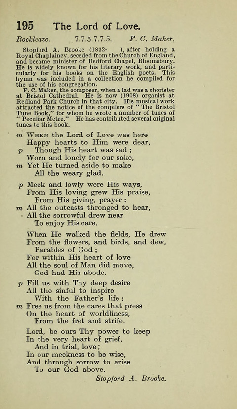 The Fellowship Hymn Book page 179