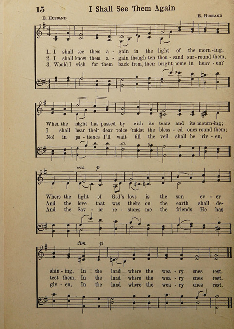 Funeral Hymns and Songs page 14