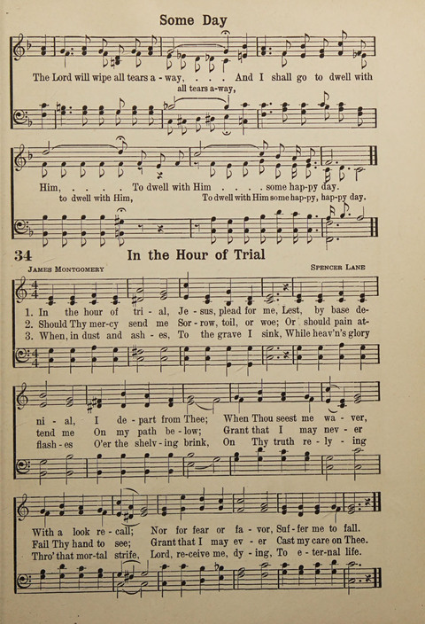 Funeral Hymns and Songs page 33