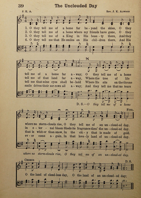 Funeral Hymns and Songs page 38