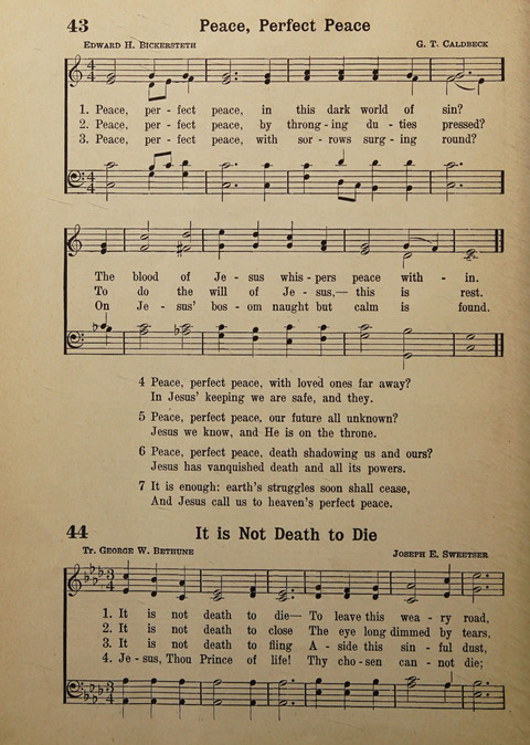 Funeral Hymns and Songs page 42