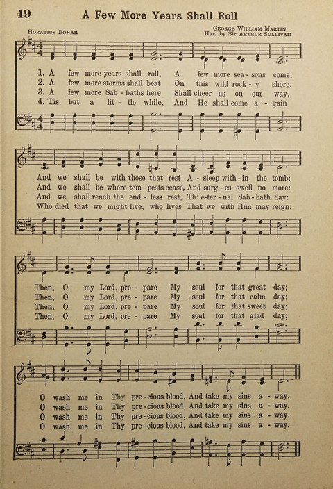 Funeral Hymns and Songs page 47