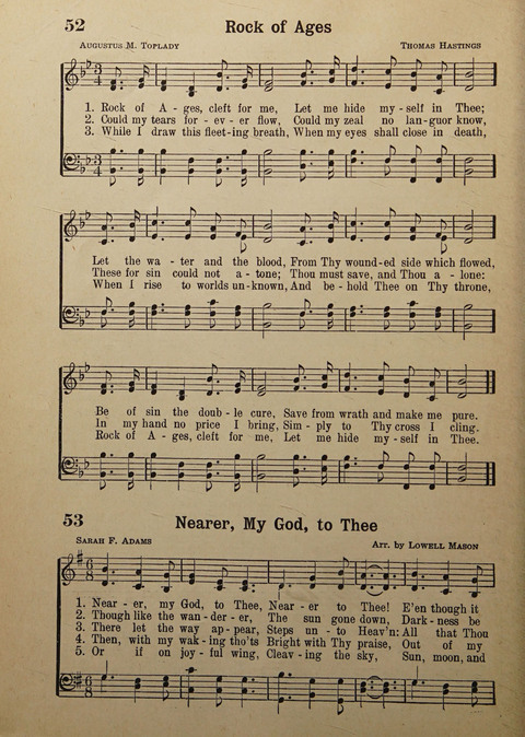 Funeral Hymns and Songs page 50