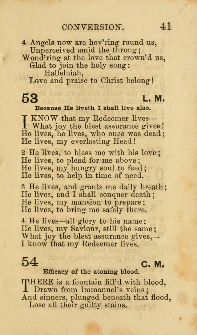 Familiar Hymns for Social Meetings page 46