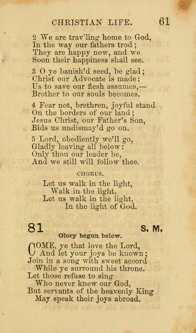 Familiar Hymns for Social Meetings page 66