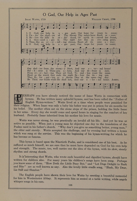 Famous Hymns: with stories and pictures page 106