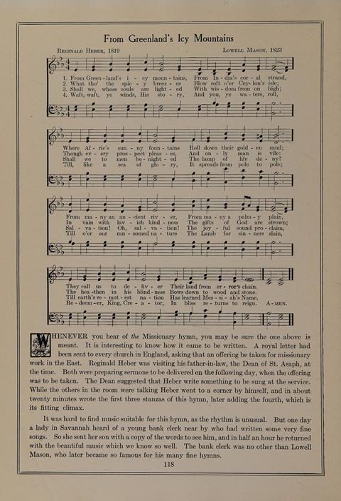 Famous Hymns: with stories and pictures page 118