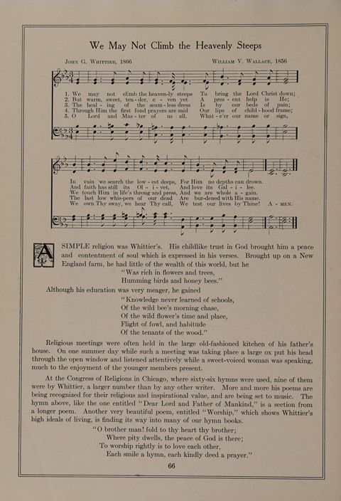 Famous Hymns: with stories and pictures page 66