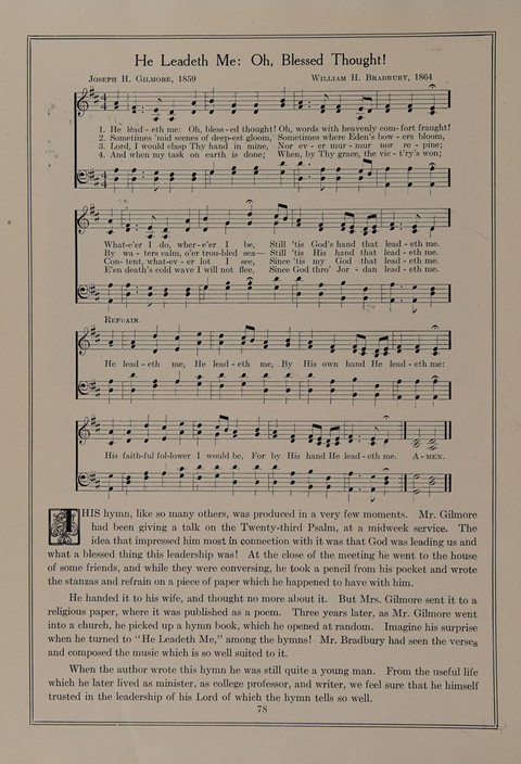 Famous Hymns: with stories and pictures page 78