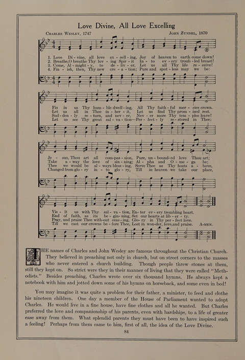 Famous Hymns: with stories and pictures page 84