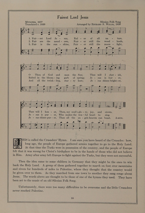 Famous Hymns: with stories and pictures page 88