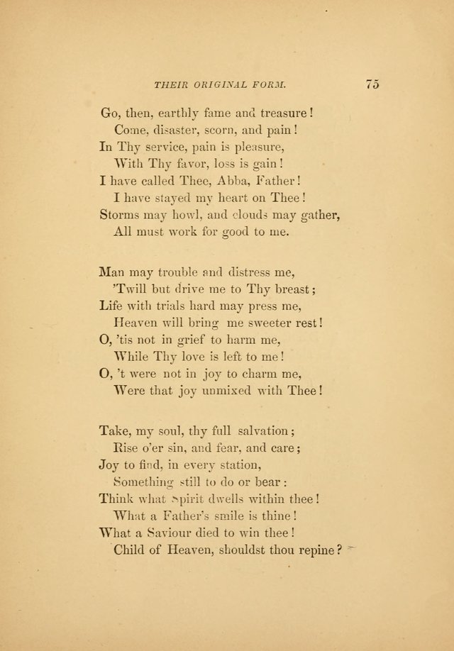 Favorite Hymns: in their original form page 75