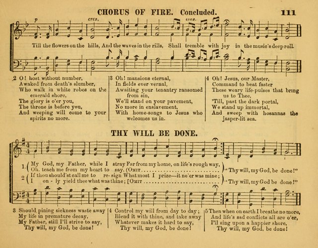 Fresh Laurels for the Sabbath School, A new and extensive collection of music and hymns. Prepared expressly for the Sabbath Schools, Etc. page 116