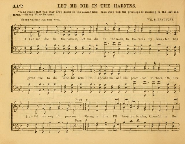 Fresh Laurels for the Sabbath School, A new and extensive collection of music and hymns. Prepared expressly for the Sabbath Schools, Etc. page 117