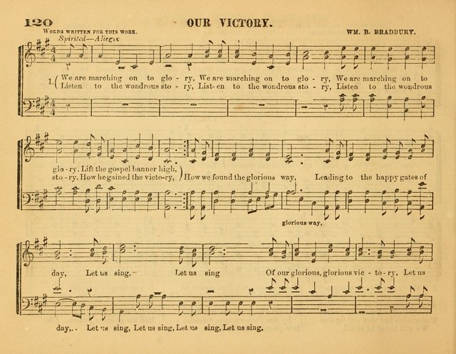 Fresh Laurels for the Sabbath School, A new and extensive collection of music and hymns. Prepared expressly for the Sabbath Schools, Etc. page 125