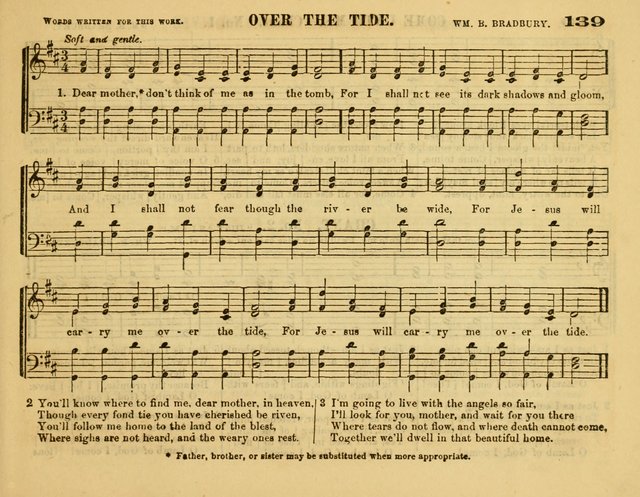 Fresh Laurels for the Sabbath School, A new and extensive collection of music and hymns. Prepared expressly for the Sabbath Schools, Etc. page 144