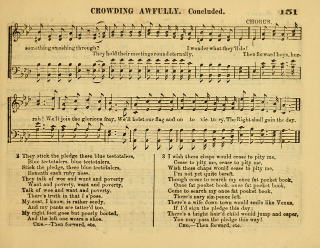 Fresh Laurels for the Sabbath School, A new and extensive collection of music and hymns. Prepared expressly for the Sabbath Schools, Etc. page 156