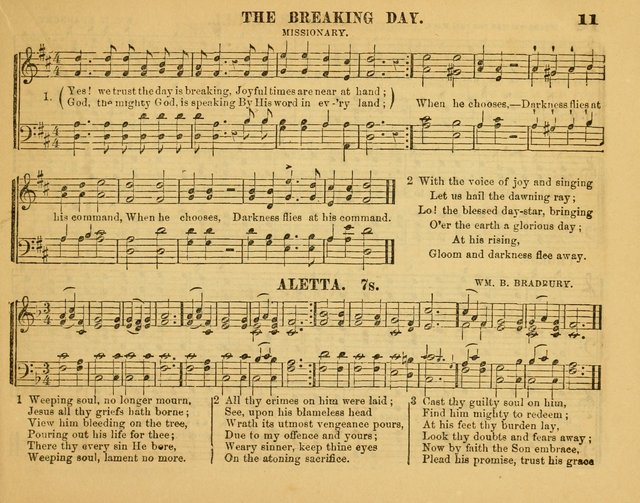 Fresh Laurels for the Sabbath School, A new and extensive collection of music and hymns. Prepared expressly for the Sabbath Schools, Etc. page 16