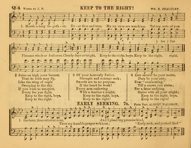 Fresh Laurels for the Sabbath School, A new and extensive collection of music and hymns. Prepared expressly for the Sabbath Schools, Etc. page 29