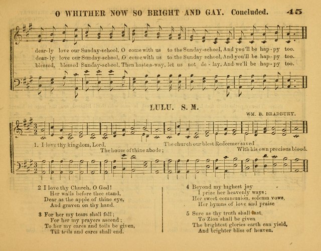 Fresh Laurels for the Sabbath School, A new and extensive collection of music and hymns. Prepared expressly for the Sabbath Schools, Etc. page 50