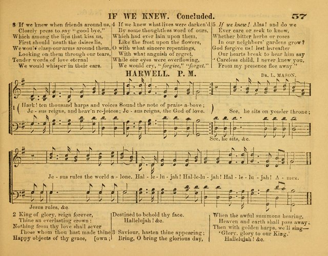 Fresh Laurels for the Sabbath School, A new and extensive collection of music and hymns. Prepared expressly for the Sabbath Schools, Etc. page 62