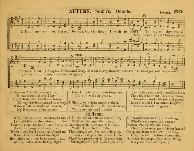 Fresh Laurels for the Sabbath School, A new and extensive collection of music and hymns. Prepared expressly for the Sabbath Schools, Etc. page 64