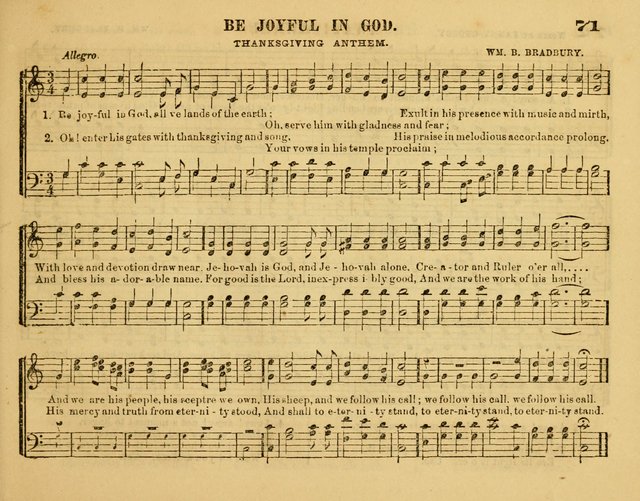 Fresh Laurels for the Sabbath School, A new and extensive collection of music and hymns. Prepared expressly for the Sabbath Schools, Etc. page 76