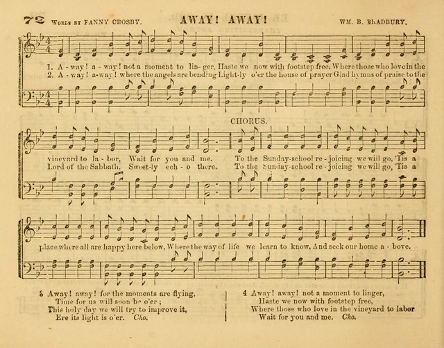 Fresh Laurels for the Sabbath School, A new and extensive collection of music and hymns. Prepared expressly for the Sabbath Schools, Etc. page 77