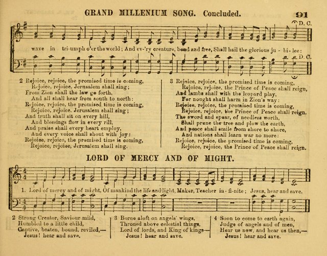 Fresh Laurels for the Sabbath School, A new and extensive collection of music and hymns. Prepared expressly for the Sabbath Schools, Etc. page 96